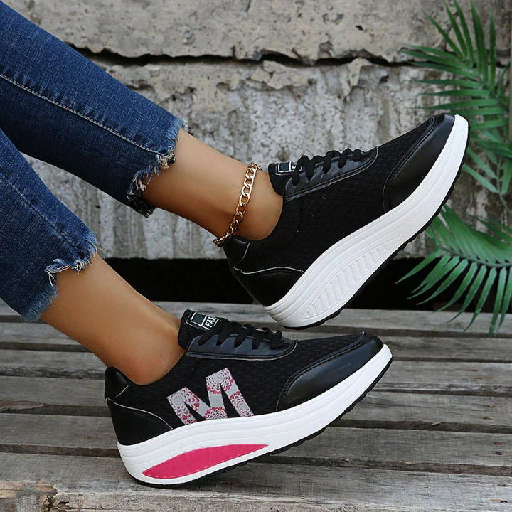 Solenn Rocheteau | Platform Lace-Up Sneakers - Image 8