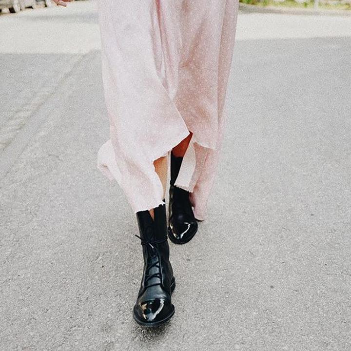 Sophia | Elegant Lace-Up Ankle Boots – View 6