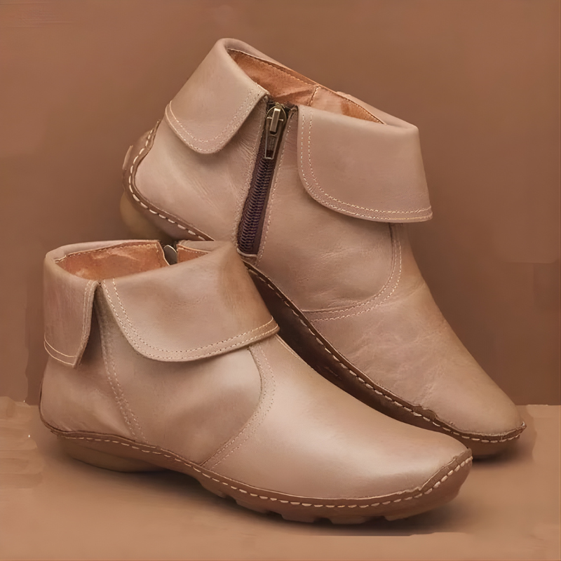 Vianne | Waterproof Side Zip Ankle Boots – View 2