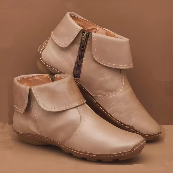 Vianne | Waterproof Side Zip Ankle Boots – View 2