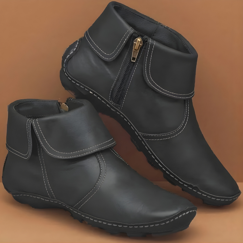 Vianne | Waterproof Side Zip Ankle Boots – View 4