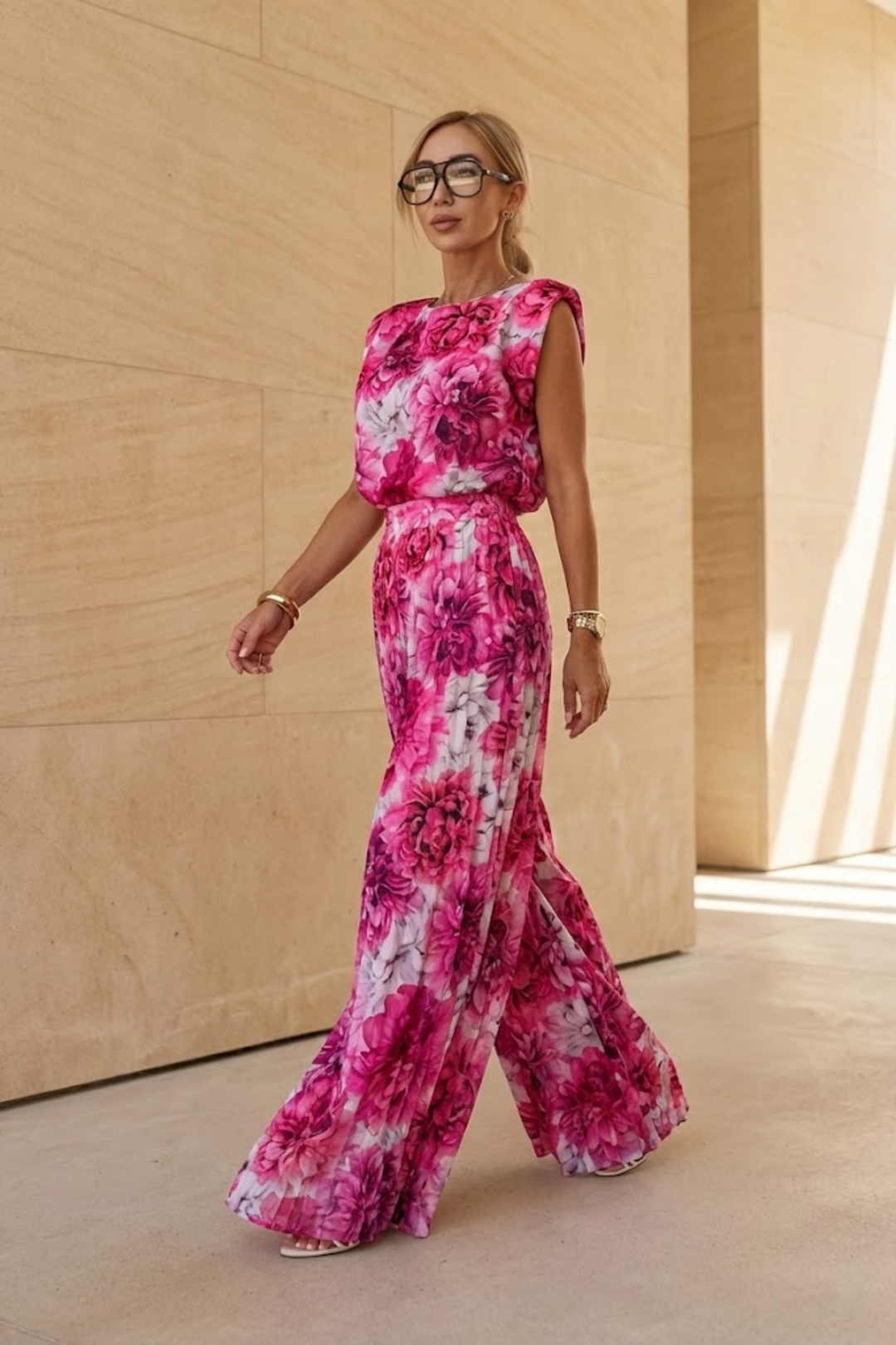 Victoire Lasalle | Pleated Wide-Leg Jumpsuit - Image 13