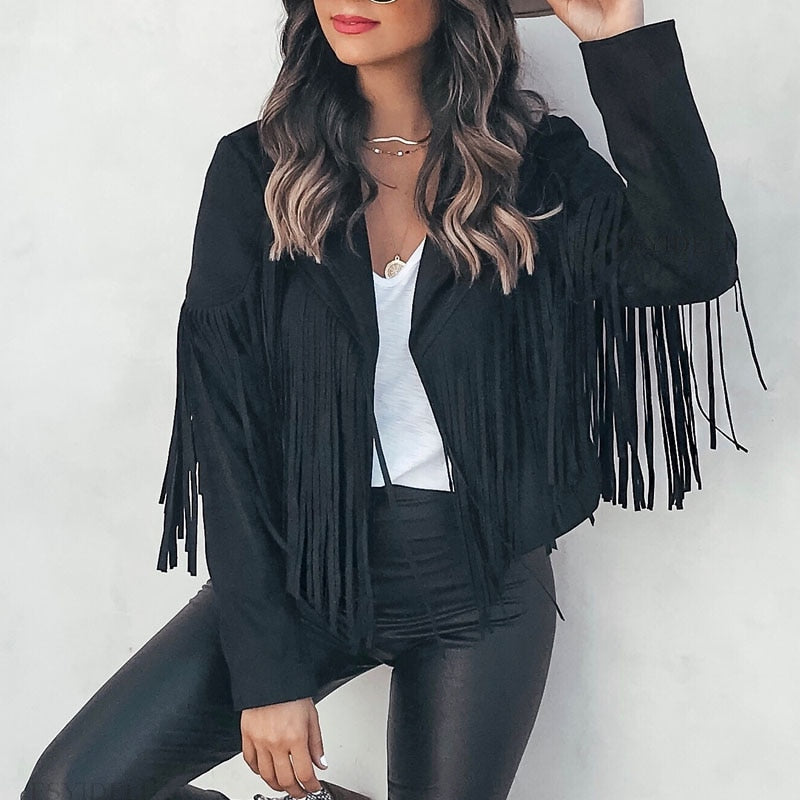Zoe Castellane | Fringe Suede Jacket - Image 5