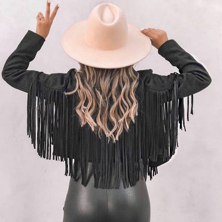 Zoe Castellane | Fringe Suede Jacket - Image 6